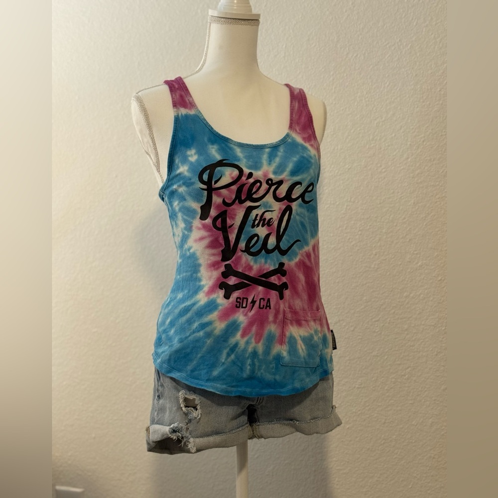Pierce the Veil Tie-Dye Tank Top